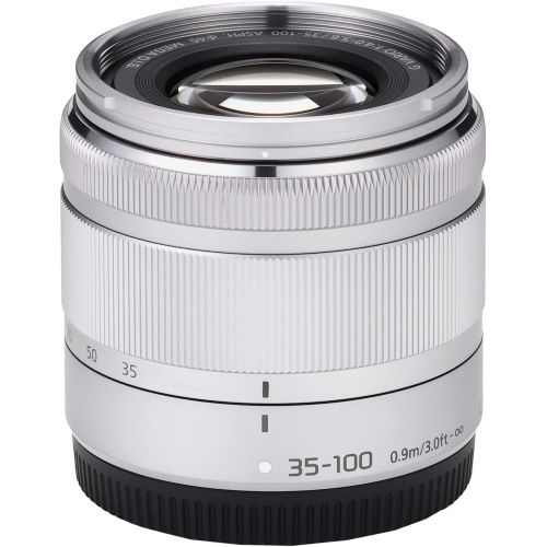 파나소닉 Panasonic 35-100mm f/4-5.6 Interchangeable Zoom Lens (Silver)