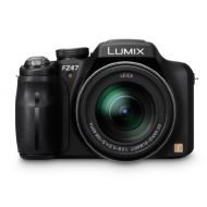 Panasonic Lumix DMC-FZ47K 12.1 MP Digital Camera with 24xOptical Zoom - Black (OLD MODEL)