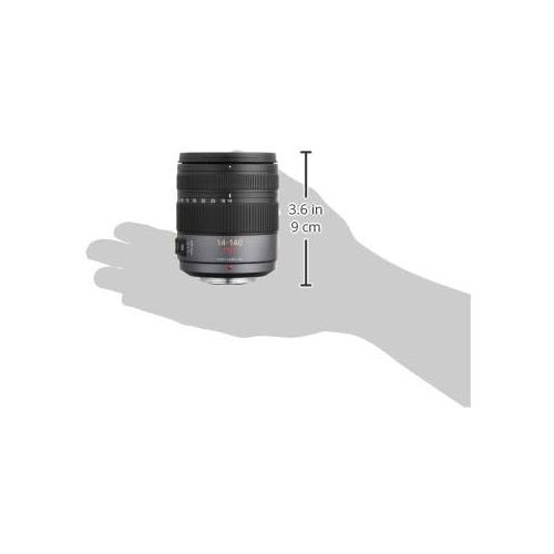파나소닉 Panasonic LUMIX G VARIO HD 14-140mm/F4.0-5.8 ASPH./MEGA O.I.S. Lens | H-VS014140 - International Version (No Warranty)