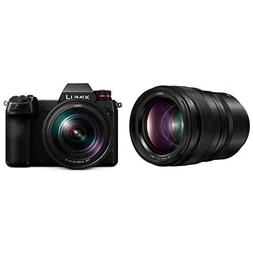 파나소닉 Panasonic LUMIX S1 Full Frame Mirrorless Camera with Panasonic LUMIX S PRO 50mm F1.4 Lens