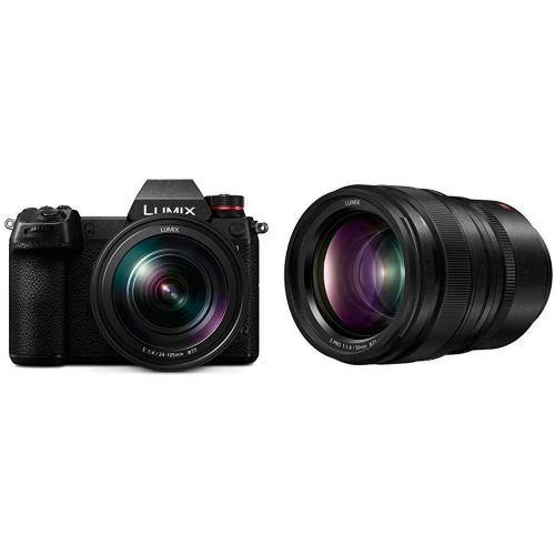 파나소닉 Panasonic LUMIX S1 Full Frame Mirrorless Camera with Panasonic LUMIX S PRO 50mm F1.4 Lens