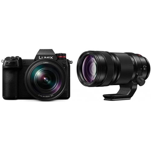 파나소닉 Panasonic LUMIX S1 Full Frame Mirrorless Camera with Panasonic LUMIX S PRO 70-200mm F4 Telephoto Lens