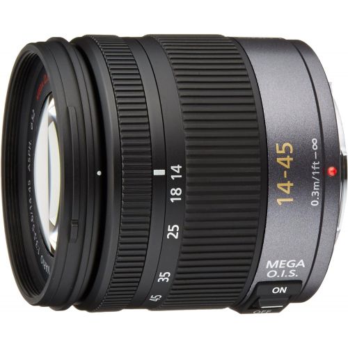 파나소닉 Panasonic LUMIX G VARIO 14-45mm/F3.5-5.6 ASPH./MEGA O.I.S. Lens | H-FS014045 - International Version (No Warranty)