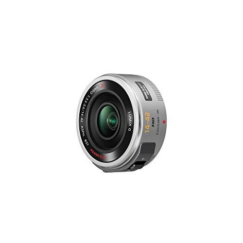 파나소닉 PANASONIC LUMIX G X Vario Power Zoom Lens, 14-42mm, F3.5-5.6 ASPH., Mirrorless Micro Four Thirds, POWER Optical I.S., H-PS14042S (SILVER)