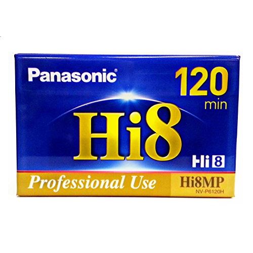 파나소닉 Panasonic Hi8 8mm CAMCORDER VIDEO TAPE 120 min