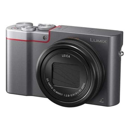 파나소닉 Panasonic LUMIX DMC-ZS100 Digital Camera 32 GB SD Card Bundle (Silver)