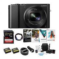 Panasonic LUMIX DMC-ZS100 Digital Camera Bundles (Premium Bundle, Black)