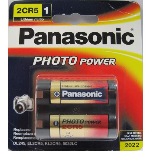 파나소닉 Panasonic - 2CR5 Photo Lithium Battery Retail Pack - Single