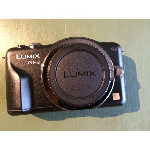 파나소닉 Panasonic Lumix DMC-GF3 12 MP Micro 4/3 Mirrorless Digital Camera with 3-Inch Touch-Screen LCD Body Only (Black)