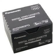 Panasonic AY DVM63PQ - Professional Quality - Mini DV tape - 50 x 63min
