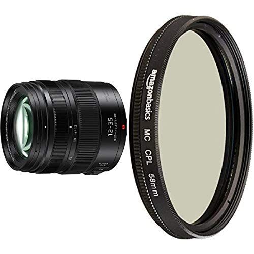 파나소닉 PANASONIC LUMIX G X Vario II Professional Lens 12-35MM with Polarizer Lens - 58 mm