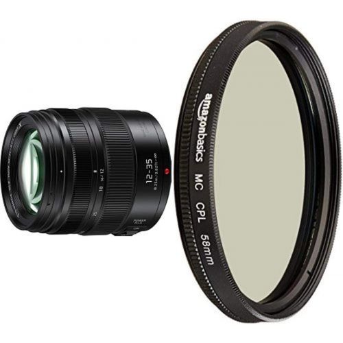파나소닉 PANASONIC LUMIX G X Vario II Professional Lens 12-35MM with Polarizer Lens - 58 mm