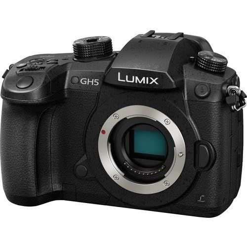 파나소닉 Panasonic Lumix DC-GH5 Mirrorless Micro Four Thirds Digital Camera (Body Only) Bundle with LCD Screen Protectors and More