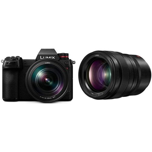 파나소닉 Panasonic LUMIX S1R Full Frame Mirrorless Camera with Panasonic LUMIX S PRO 50mm F1.4 Lens