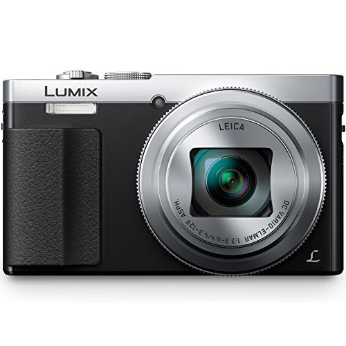 파나소닉 PANASONIC LUMIX ZS50 Camera, 30X LEICA DC Vario-ELMAR Lens, 12.1 Megapixels, High Sensitivity Sensor, Eye Viewfinder, DMC-ZS50S (USA SILVER)