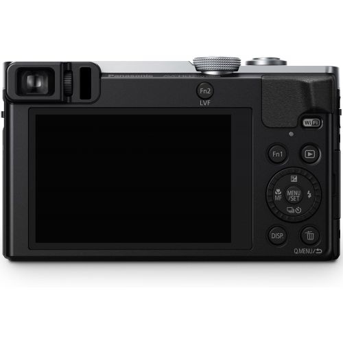 파나소닉 PANASONIC LUMIX ZS50 Camera, 30X LEICA DC Vario-ELMAR Lens, 12.1 Megapixels, High Sensitivity Sensor, Eye Viewfinder, DMC-ZS50S (USA SILVER)