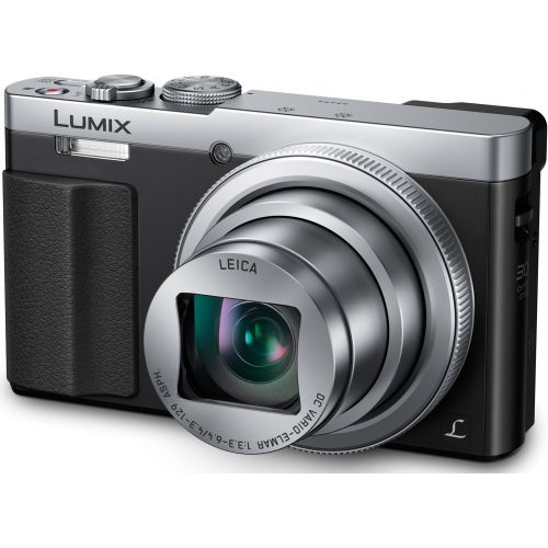 파나소닉 PANASONIC LUMIX ZS50 Camera, 30X LEICA DC Vario-ELMAR Lens, 12.1 Megapixels, High Sensitivity Sensor, Eye Viewfinder, DMC-ZS50S (USA SILVER)