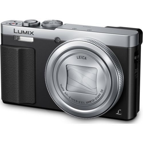 파나소닉 PANASONIC LUMIX ZS50 Camera, 30X LEICA DC Vario-ELMAR Lens, 12.1 Megapixels, High Sensitivity Sensor, Eye Viewfinder, DMC-ZS50S (USA SILVER)