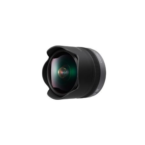 파나소닉 PANASONIC LUMIX G FISHEYE Lens, 8MM, F3.5, MIRRORLESS Micro Four Thirds, H-F008 (USA Black)