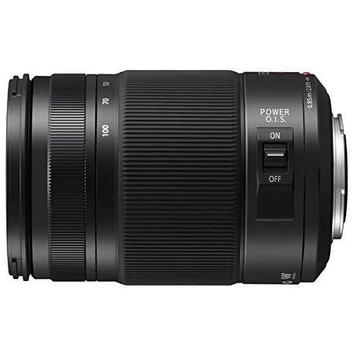 파나소닉 PANASONIC LUMIX G X VARIO LENS, 35-100MM, F2.8 ASPH., PROFESSIONAL MIRRORLESS MICRO FOUR THIRDS, POWER OPTICAL I.S., H-HS35100 (2012 Model - USA BLACK)