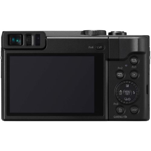 파나소닉 Panasonic Lumix DC-ZS70K 20.3 Megapixel 4K Digital Camera (Black) w/ 64GB SD Card & Lumix Battery & Charger Travel Bundle