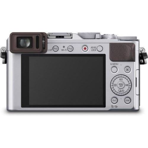 파나소닉 PANASONIC LUMIX LX100 4K Point and Shoot Camera, 3.1X LEICA DC Vario-SUMMILUX F1.7-2.8 Lens with Power O.I.S., 12.8 Megapixel, DMC-LX100S (USA SILVER)