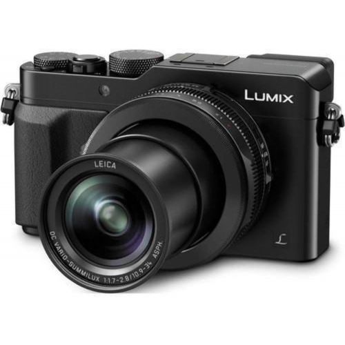 파나소닉 PANASONIC LUMIX LX100 4K Point and Shoot Camera, 3.1X LEICA DC Vario-SUMMILUX F1.7-2.8 Lens with Power O.I.S., 12.8 Megapixel, DMC-LX100S (USA SILVER)