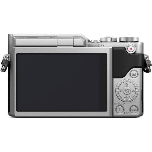 파나소닉 PANASONIC LUMIX GX850 4K Mirrorless Camera with 12-32mm MEGA O.I.S. Lens, 16 Megapixels, 3 Inch Touch LCD, DC-GX850KS (USA SILVER)