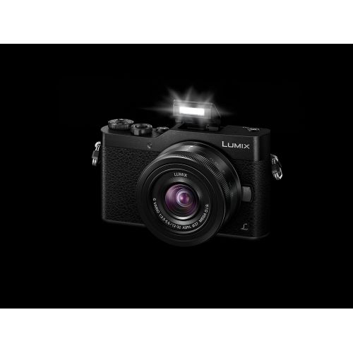 파나소닉 PANASONIC LUMIX GX850 4K Mirrorless Camera with 12-32mm MEGA O.I.S. Lens, 16 Megapixels, 3 Inch Touch LCD, DC-GX850KK (USA BLACK)
