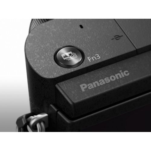 파나소닉 PANASONIC LUMIX GX850 4K Mirrorless Camera with 12-32mm MEGA O.I.S. Lens, 16 Megapixels, 3 Inch Touch LCD, DC-GX850KK (USA BLACK)