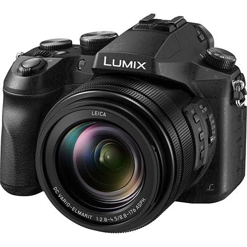 파나소닉 Panasonic Lumix DMC-FZ2500 20.1MP Digital Camera Bundle with Padded Carrying Case + LCD Screen Protectors + Cleaning Kit + More