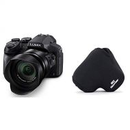 PANASONIC LUMIX FZ300 Long Zoom Digital Camera Features 12.1 Megapixel, 1/2.3-inch Sensor & Dustproof Camera Body, Leica DC 24X F2.8 Zoom Lens & MegaGear Ultra Light Neoprene Camer