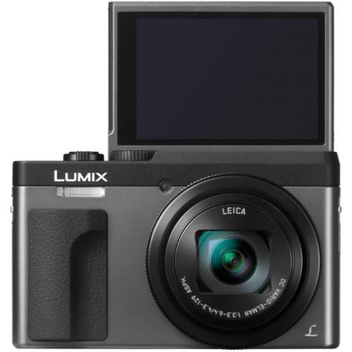 파나소닉 Panasonic LUMIX DC-ZS70S 20.3MP 4K Digital Camera (Silver) with Battery and External Charger Travel Pack Bundle