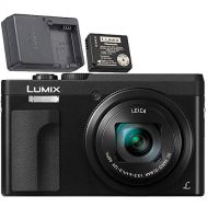 Panasonic LUMIX DC-ZS70S 20.3MP 4K Digital Camera (Black) with Battery and External Charger Travel Pack Bundle