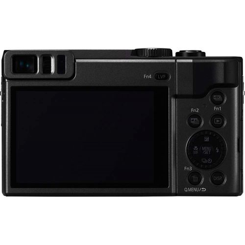 파나소닉 Panasonic LUMIX DC-ZS70S 20.3MP 4K Digital Camera (Black) with Battery and External Charger Travel Pack Bundle