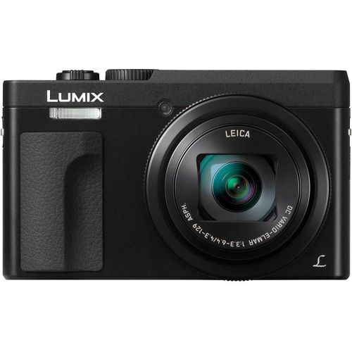 파나소닉 Panasonic LUMIX DC-ZS70S 20.3MP 4K Digital Camera (Black) with Battery and External Charger Travel Pack Bundle