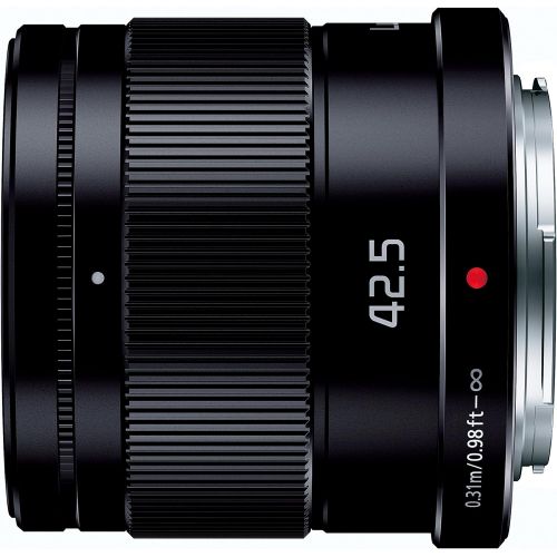 파나소닉 Panasonic replacement lens LUMIX G 42.5mm F1.7 ASPH. POWER OIS H-HS043-K - International Version (No Warranty)