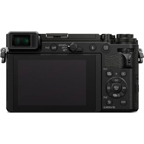 파나소닉 PANASONIC LUMIX GX9 4K Mirrorless ILC Camera Body with 12-60mm F3.5-5.6 Power O.I.S. Lens, DC-GX9MK (USA Black)