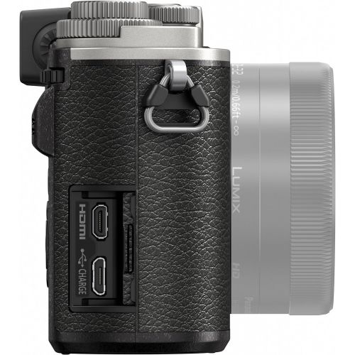 파나소닉 PANASONIC LUMIX GX9 4K Mirrorless ILC Camera Body with 12-60mm F3.5-5.6 Power O.I.S. Lens, DC-GX9MS (USA SILVER)