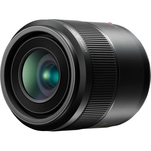 파나소닉 PANASONIC LUMIX G MACRO LENS, 30MM, F2.8 ASPH., MIRRORLESS MICRO FOUR THIRDS, MEGA OPTICAL I.S., H-HS030 (USA BLACK)