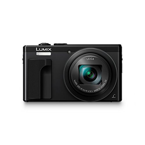 파나소닉 Panasonic Lumix 4K Digital Camera with 30X LEICA DC Vario-ELMAR Lens F3.3-6.4, 18 Megapixels, and High Sensitivity Sensor - Point and Shoot Camera - DMC-ZS60K (BLACK)