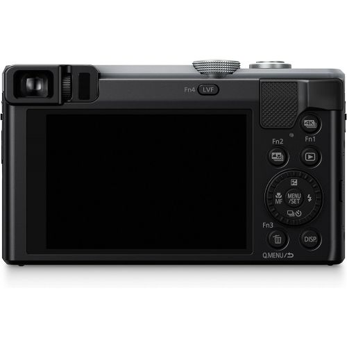 파나소닉 PANASONIC LUMIX 4K Point and Shoot Camera, 30X LEICA DC Vario-ELMAR Lens F3.3-6.4, 18 Megapixels, High Sensitivity Sensor, DMC-ZS60S (SILVER)