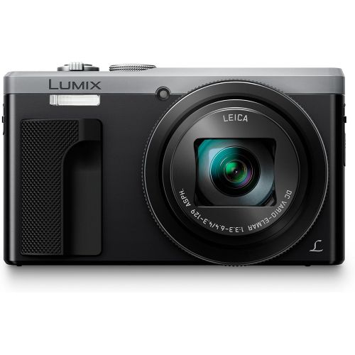 파나소닉 PANASONIC LUMIX 4K Point and Shoot Camera, 30X LEICA DC Vario-ELMAR Lens F3.3-6.4, 18 Megapixels, High Sensitivity Sensor, DMC-ZS60S (SILVER)