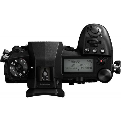 파나소닉 Panasonic DC-G9LK LUMIX G9 Mirrorless Camera, 20.3 Megapixels plus 80 Megapixel High-Resolution Mode with Leica Vario-Elmarit 12-60mm F2.8-4.0 Lens, 3, Black
