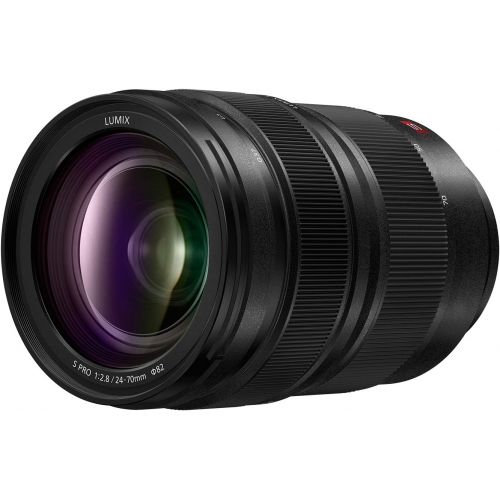 파나소닉 Panasonic Lumix S Pro 24-70mm F2.8 L-Mount Interchangeable Lens for Lumix S Series Full-Frame Digital Cameras - S-E2470 (USA)