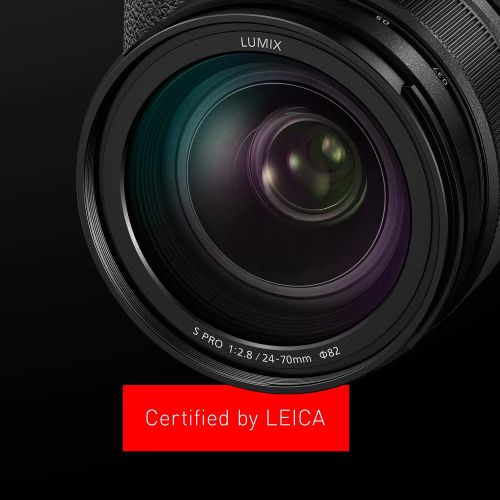 파나소닉 Panasonic Lumix S Pro 24-70mm F2.8 L-Mount Interchangeable Lens for Lumix S Series Full-Frame Digital Cameras - S-E2470 (USA)