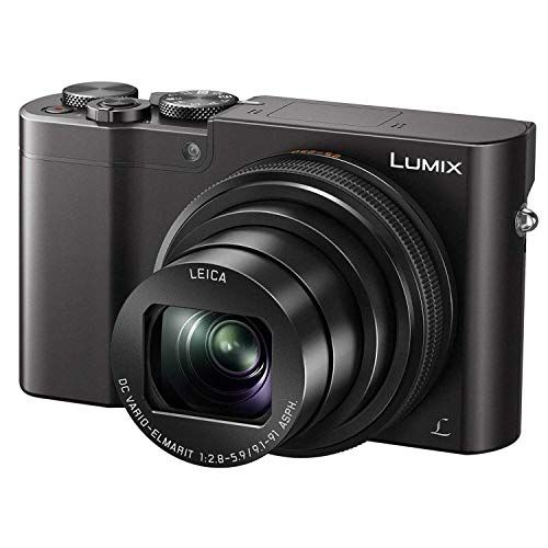 파나소닉 PANASONIC LUMIX ZS100 4K Digital Camera, 20.1 Megapixel 1-Inch Sensor 30p Video Camera, 10X LEICA DC VARIO-ELMARIT Lens, F2.8-5.9 Aperture, HYBRID O.I.S. Stabilization, 3-Inch LCD,