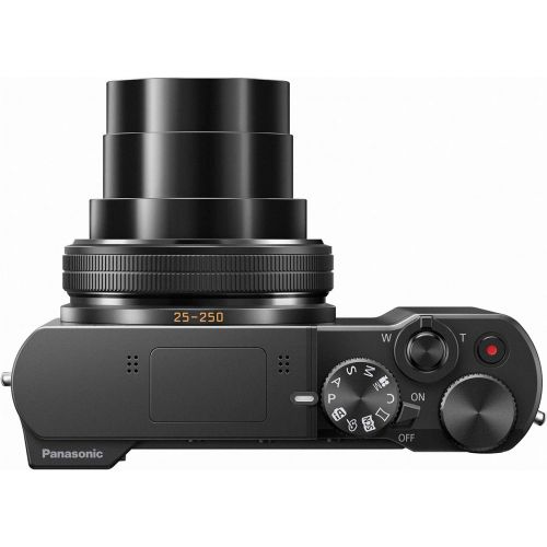 파나소닉 PANASONIC LUMIX ZS100 4K Digital Camera, 20.1 Megapixel 1-Inch Sensor 30p Video Camera, 10X LEICA DC VARIO-ELMARIT Lens, F2.8-5.9 Aperture, HYBRID O.I.S. Stabilization, 3-Inch LCD,