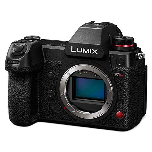 파나소닉 PANASONIC LUMIX S1H Digital Mirrorless Video Camera with 24.2 Full Frame Sensor, 6K/24p Video Recording Capability, V-Log/V-Gamut, and Multi-Aspect Recording