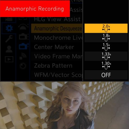 파나소닉 PANASONIC LUMIX S1H Digital Mirrorless Video Camera with 24.2 Full Frame Sensor, 6K/24p Video Recording Capability, V-Log/V-Gamut, and Multi-Aspect Recording